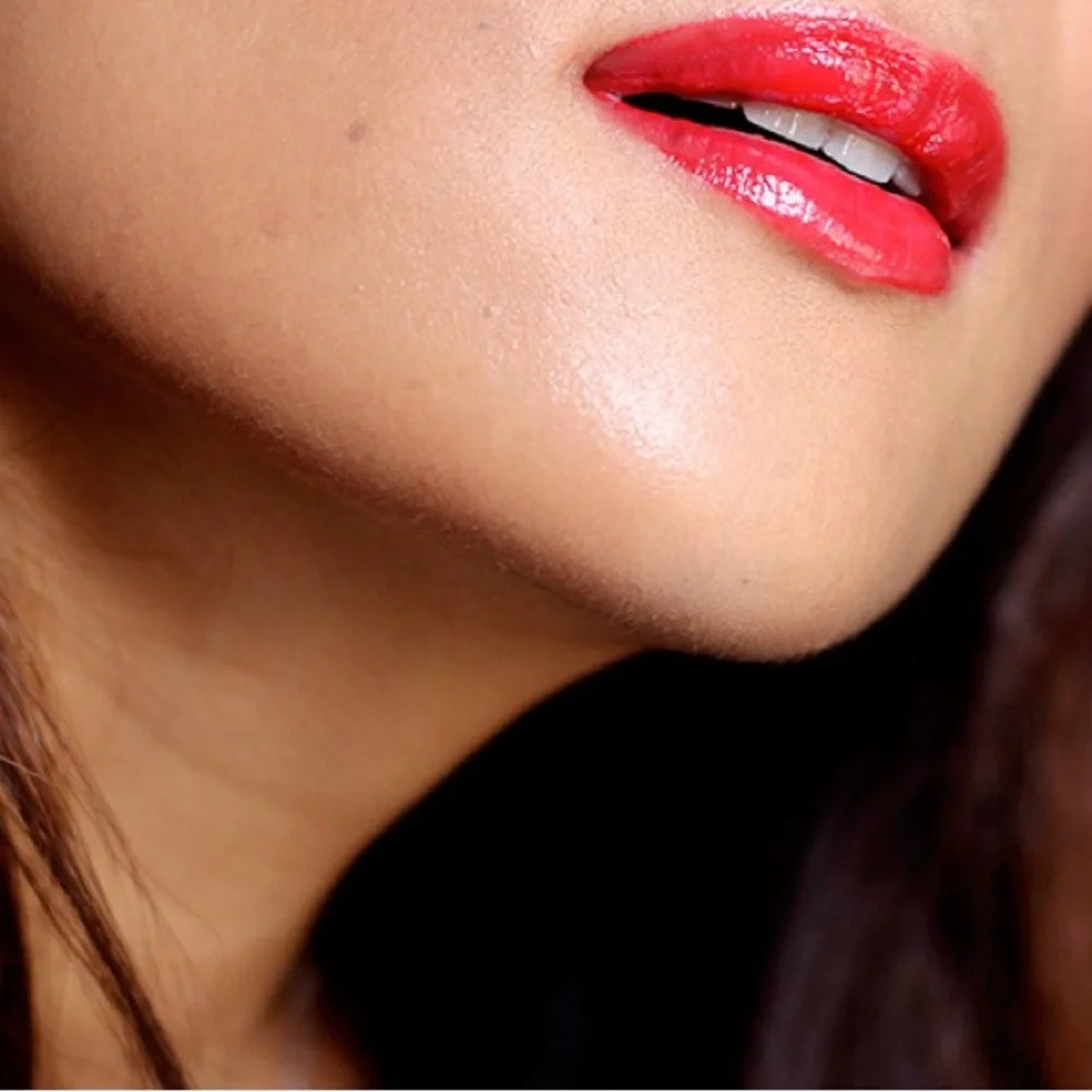 Stila Lip Glaze Lipstick Gloss Persimmon Red NWOB